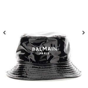 Balmain Black Bucket Hat